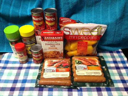 Easy Jambalaya Recipe Ingredients